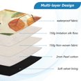 thumbnail image 3 of FORMRS 15"-15.6" Laptop Sleeve Protective Case Soft Carrying Quilted Computer Bag Cover, Beige Leaves, 3 of 7