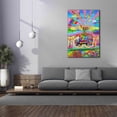 thumbnail image 4 of Epic Graffiti 'Magic Bus' by Howie Green, Canvas Wall Art, 40"x60", 4 of 8