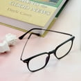 thumbnail image 5 of LifeArt Bifocal Reading Glasses with Round Lenses, Blue Light Blocking Glasses for Women Men, Anti Glare, Reduce Eyestrain (Black,+0.00/+1.00 Magnification), 5 of 8