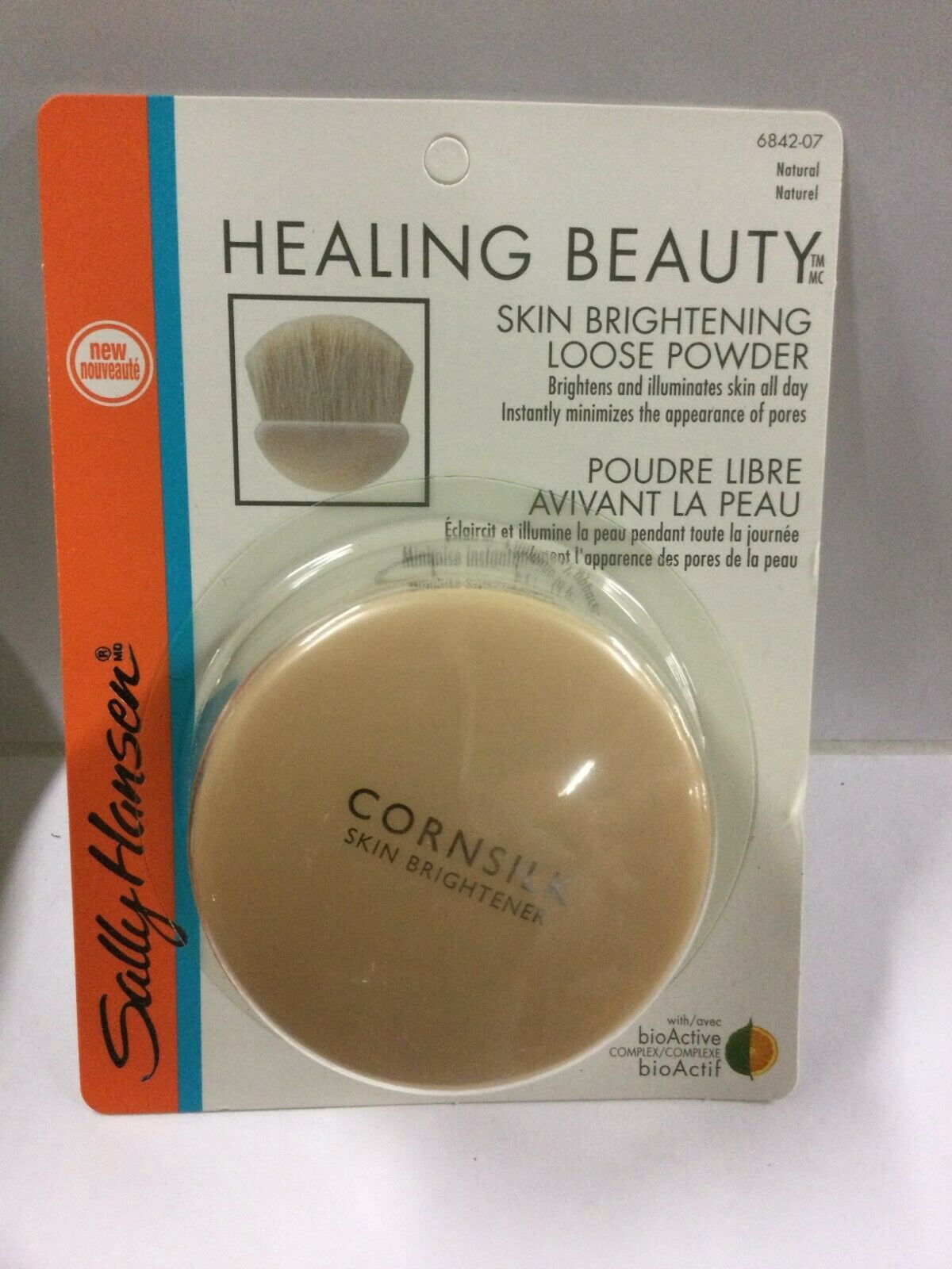 Sally Hansen Healing Beauty Skin Brightening Loose Powder Cornsilk Natural New.