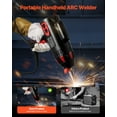 thumbnail image 2 of VEVOR Portable Handheld Welding Machine 20-130A with Stepless Current Adjustment, 2 of 9