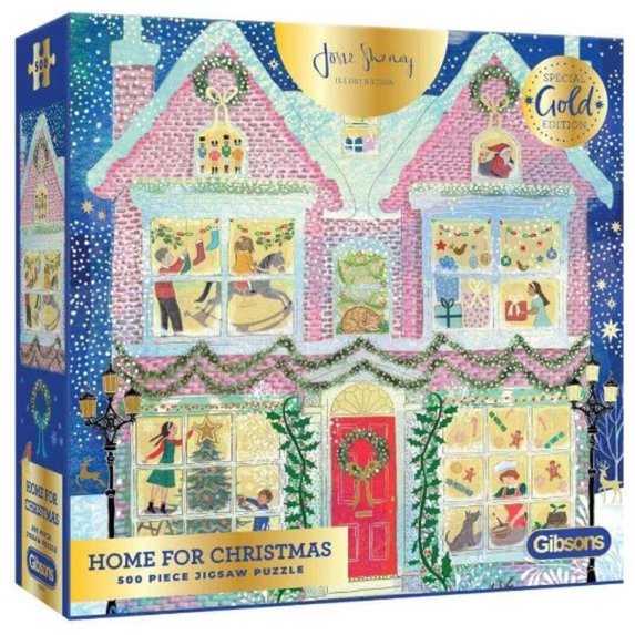 Home for Christmas 500 Pieces Jigsaw Puzzle, Gibsons