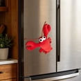 thumbnail image 4 of Magnetic Plush Fox Car Decor, Funny Car Magnets, 20 cm Soft Animal Cute Fridge, 3D Kawaii Stuffed Animal Ornament, Magnetic Home Decoration for Dashboard, Side Mirror, Refrigerator, 4 of 5