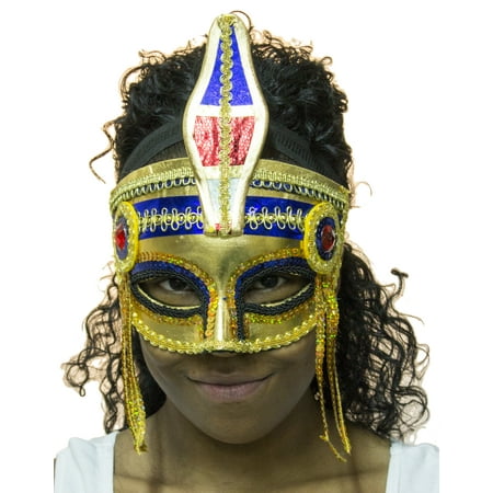 Ancient Egyptian Cleopatra Venetian Half Mask