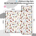 thumbnail image 5 of Labrador Retriever and Beach Teens Toddler Nap Mat with Pillow, Sleeping Mat Bag for Preschool Daycare 50"x20", 5 of 6