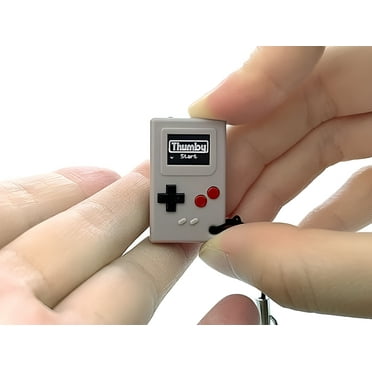 TinyCircuits Thumby (Gray) - The Tiny, Playable Keychain