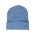 thumbnail image 1 of Knitted Cap Beanie with Cuff - Sky Blue, 1 of 1