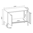 thumbnail image 5 of Manhattan Comfort Smart Metal TV Stand, 5 of 9