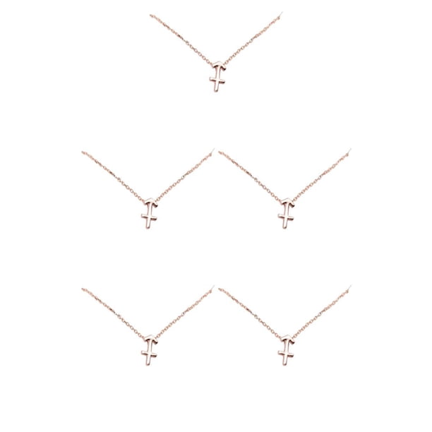 Collar Charm de un solo símbolo del zodiaco Jumpingount con colgante de tarjeta de exhibición oro