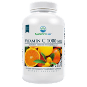 Nature's Lab Vitamin C 1000mg Per Capsule - Supports Immune System Health - 120 Count