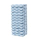 thumbnail image 2 of Paquete de 12 toallitas de microfibra a cuadros azules, 35,5 x 35,5 cm, reutilizables, absorbentes, para piel sensible. Toallas de limpieza facial suaves y de secado rápido., 2 of 7