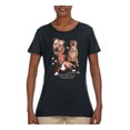 thumbnail image 2 of If It's Not a Pitbull It's Just a Dog Gift | Womens Dog Lover Graphic T-Shirt, Black, Small, 2 of 3
