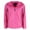 Fuchsia/Black, variant on I5 Apparel  Lightweight Zip-Up Windbreaker Rain Jacket (Women)