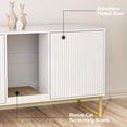 thumbnail image 6 of VEANERWOOD Cat Litter Box Enclosure with Hidden Entry and Two Cabinet Doors, Multi-Functional Cat Washroom, 6 of 9