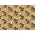 thumbnail image 1 of Ahgly Company Machine Washable Indoor Rectangle Transitional Yellow Orange Area Rugs, 2' x 4', 1 of 7