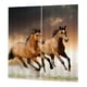 thumbnail image 4 of Cortina para dormitorio infantil, brillante, con banda de lluvia, juego de 2, tamaño: Caballos, 4 of 7