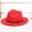 Red, variant on Tittly Cowboy Hat Wide Brim Hats Women's Crushable Wool Outback Hat Panama Hat Wide Brim with Belt Visor Hats Hats for Women Hot Pink,Red,Dark Blue,Khaki,Gray,Black One Size