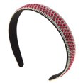 thumbnail image 4 of Womens Headband Minimalist Headdress Rhinestone Hair Band Teen Girls Headband, 4 of 4