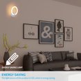 thumbnail image 4 of Lámpara De Araña De Luz De Techo De Acrílico De Alto Brillo, Diseño Moderno Para Sala De Estar, Dormitorio, Cocina Yuarrent HA026868-01, 4 of 5