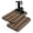 White-555, variant on Absorbent Mat with Geometric Design - Coffee Bar Mat for Sink Area or Under Coffee Pot, Nordic Style Fast Drying Pad, Minimalist Artistic Decor