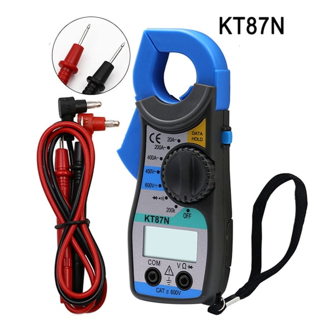 KT87N Digital Multimeter Amper Clamp Meter Current Clamp Pincers AC DC Current Voltage Tester Pinza Amperimetrica Digital ,High Efficiency