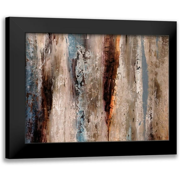 Henry, Alexys 14x12 Black Modern Framed Museum Art Print Titled - Sediment Rocks