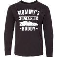 thumbnail image 3 of Inktastic Mommys Lil Racing Buddy Long Sleeve Youth T-Shirt, 3 of 5