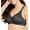 Black, variant on Women's Double Support Wire-Free Bra Style DF3372