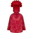 thumbnail image 3 of Fortune Kids Dinosaur Hooded Cloak Halloween Cosplay Dragon Robe Cape, 3 of 7