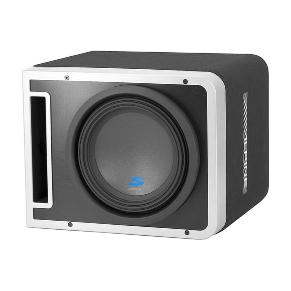 Alpine S-SB10V Pre-Loaded S-Series 10-inch Linkable Subwoofer Enclosure