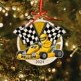 thumbnail image 5 of Custom Racing Car Ornament 2025 Race Car Ornament for Christmas Tree Gift for Racing Lovers Drag Racing Ornament Racer Gifts Drag Racing Ornament Gift Xmas (HRC6) - 3374 (Red), 5 of 7