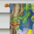 thumbnail image 3 of Carolines Treasures APH0976CHF Temps de Pique-Nique Animaux Drapeau Toile Maison Taille, 3 of 4