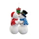 thumbnail image 2 of Fiudx Ofertas del día Adornos colgantes navideños para personas mayores Listado personalizado de adornos familiares, 2 of 3