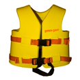 thumbnail image 1 of TRC Recreation Chaleco salvavidas pequeño supersuave para niños, aprobado por USCG, chaleco de natación de espuma recubierta de vinilo para niños, piscina y equipo de playa, color amarillo, 1 of 7