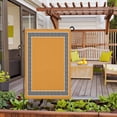 thumbnail image 5 of Garden Flag Double-Side Printed House Flag Geometric Greek Key Design Yard Flag Yellow Welcome Banner Decor Outdoor Holiday Decorations 28*40in, 5 of 8