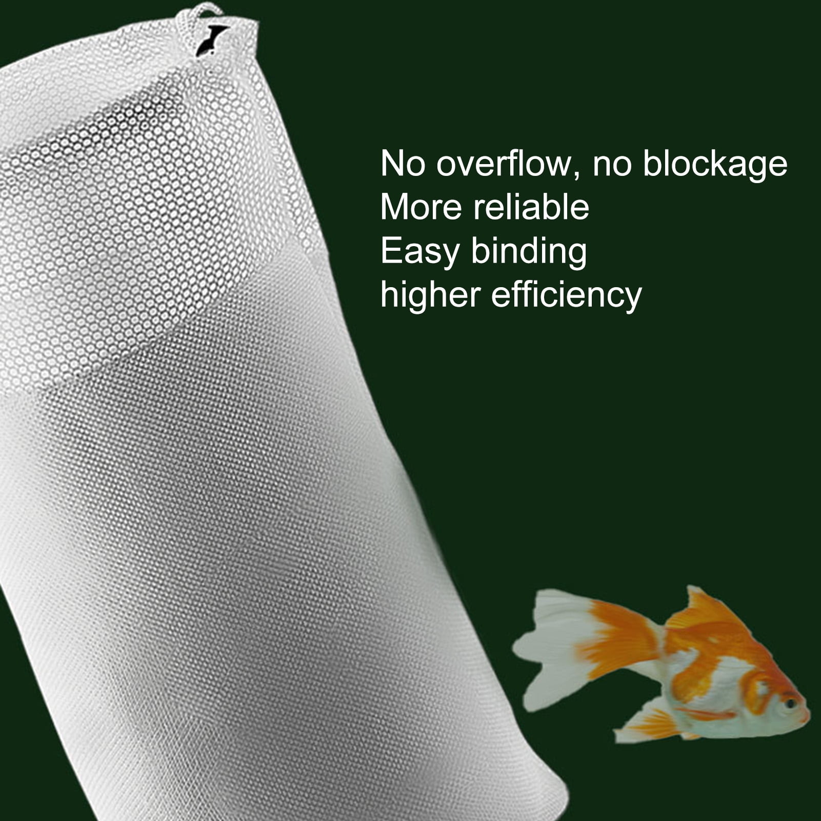 1x Filter bag 6" x 14" 300 Micron Mesh Polyester High Quality Aquarium Sock 