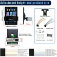 thumbnail image 5 of Podofo Single Din 9.5'' Car Stereo with Apple Carplay Android Auto HD Touch Screen Car MP5 Player Car Radio Bluetooth Mirror Link USB FM,with 12 LED Rear Camera, 5 of 8
