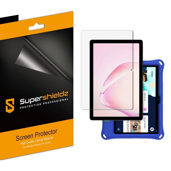 (3 Pack) Supershieldz Designed for Onn 10.1 inch Tablet (2024 Model 100135925) / Onn 10.1 inch kids Tablet (2024 Model) Screen Protector, High Definition Clear Shield (PET)
