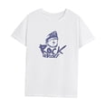 thumbnail image 3 of Camiseta para Mujer Verano Regular Fit Moda Traje Ropa Deportiva Manga Corta Top, 3 of 7