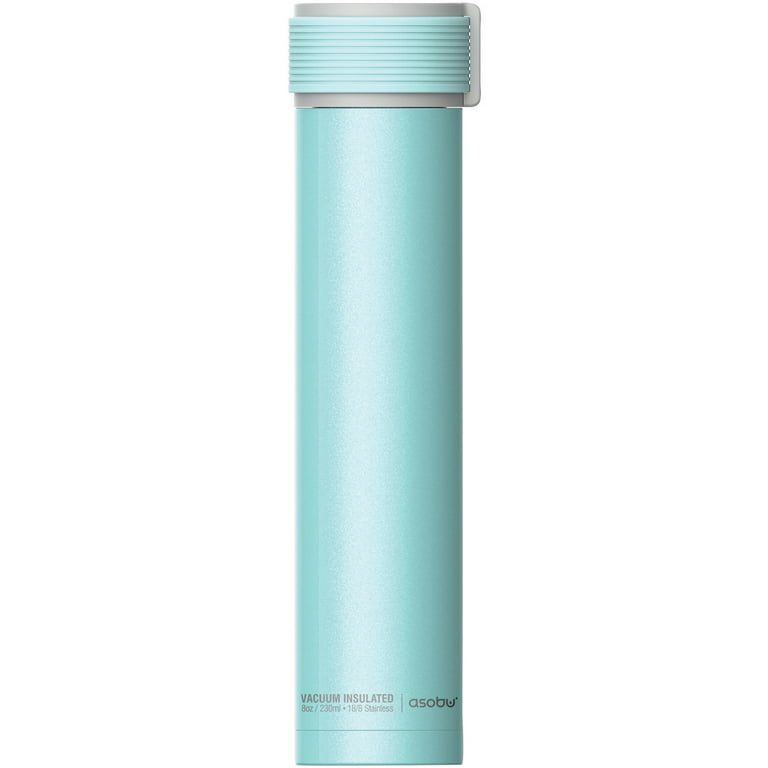 Asobu Skinny Mini 8oz. Water Bottle: Teal