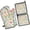 Pioneer Flower, variant on Pioneer Flower Kitchen Oven Mitt and Pot Holder Sets 2 Pcs for Baking, Cooking and Grilling, Heat Resistant Up To 392 °F