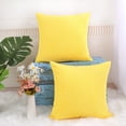 thumbnail image 4 of Unique Bargains 2-Piece Polyester  Corn Striped Cushion Covers Throw Pillow Cover, 4 of 9