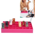 thumbnail image 4 of Makeup Storage Box, Cosmetic Storage Box Lipstick Display Stand, Lipstick Rack Lipstick Container Makeup Tools Organizer For Bedroom Women Home Pink, 4 of 8