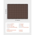 thumbnail image 2 of VEVOR 90% Sun Shade Cloth, 10 x 12 ft Pergola Shade Cover with Stainless Steel Grommets, 140 GSM HDPE Material, Sun Shades Canopy Privacy Screen for Outdoor, Patio, Garden, and Backyard, 2 of 9
