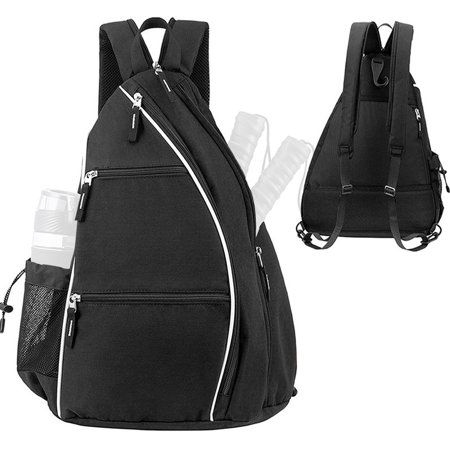 Arealer Pickleball Backpack Adjustable Sling Bag Tennis Racket Bag for Pickleball Tennis Badminton