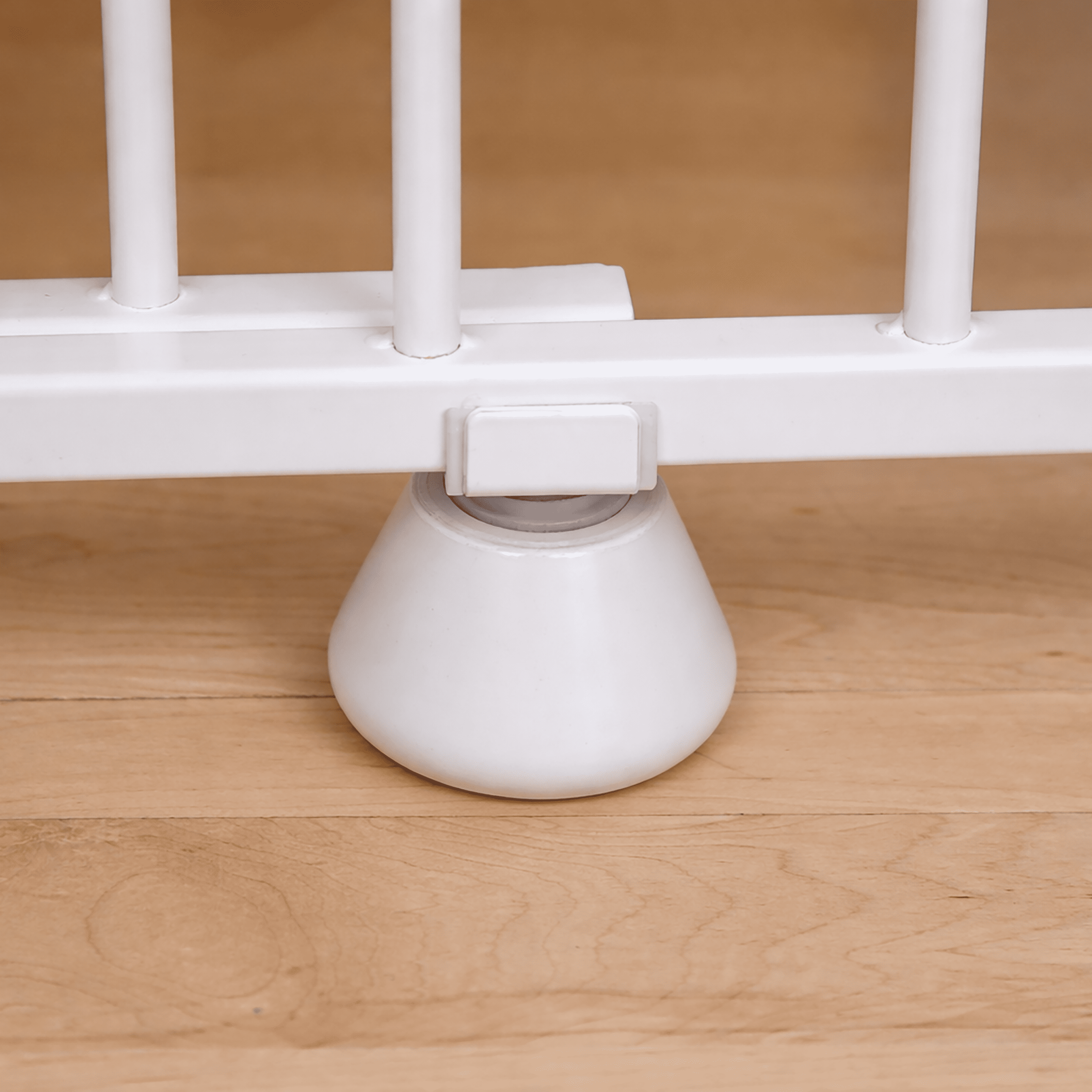 Regalo Extra Tall and Wide 2-in-1 Stairway and Hallway Baby Gate, White