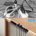 thumbnail image 3 of 2 Colgadores de Cables para Pared, con 19 Ranuras, Organizador de Cables para Música y Organizador de Cables para Colgar., 3 of 5