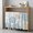 white Blue, variant on Blue Beige Cabinet Curtain 32"Wx55"L, Dustproof Pantry Door Curtain with Self Adhesive Tape, Coastal Wave Modern Abstract Art Tall Storage Cover Privacy Drape for Bathroom Kitchen Laundry Room