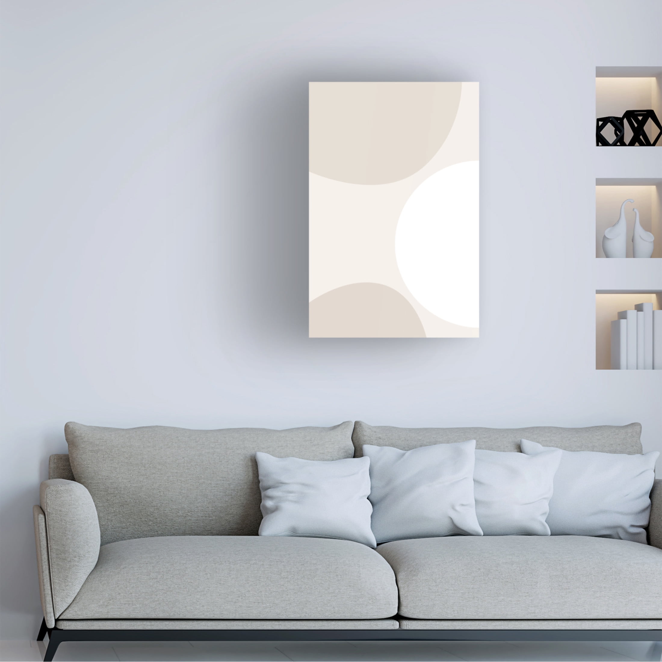 Trademark Fine Art Oju Design Abstract16 Canvas Wall Art