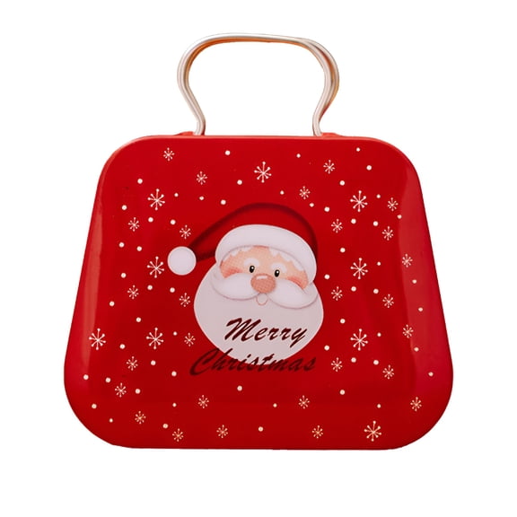 ACDANC Christmas Cookie Tins with Lids Large Christmas Cookie Boxes Metal Christmas Empty Tins Santa Tinplate Xmas Gift Box for Christmas Holiday Candies Treats Cookie Storage Container